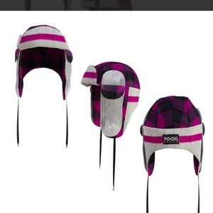 POOK Pink Beaver Hunter Hat